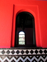 Moroccan Red Archway
