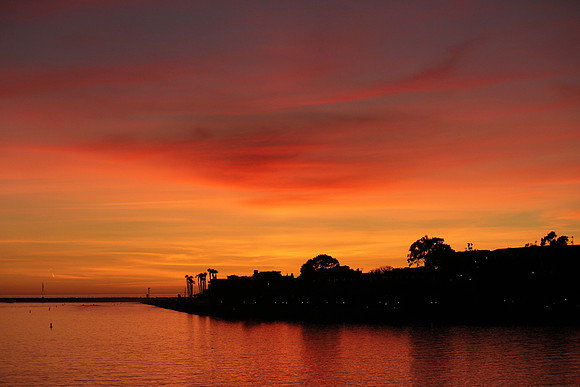 LA Orange Sunset H