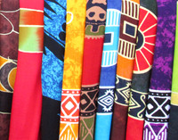 Bali Colorful Scarves LR2