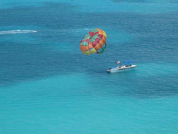 Caribbean Sea Parasailing