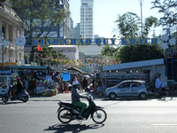 Street in Nha Trang Vietnam