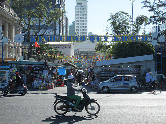 Street in Nha Trang Vietnam