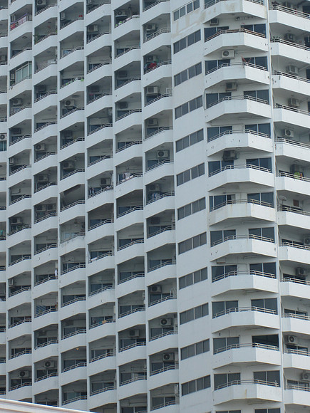 Architecture in Pattaya Beach Thailand