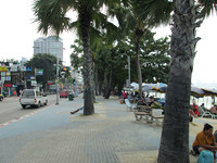 Beach Walkway of Pattaya Beach Thailand