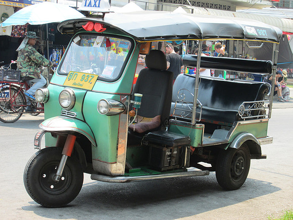 Tricycle - Getting around in Pattaya
