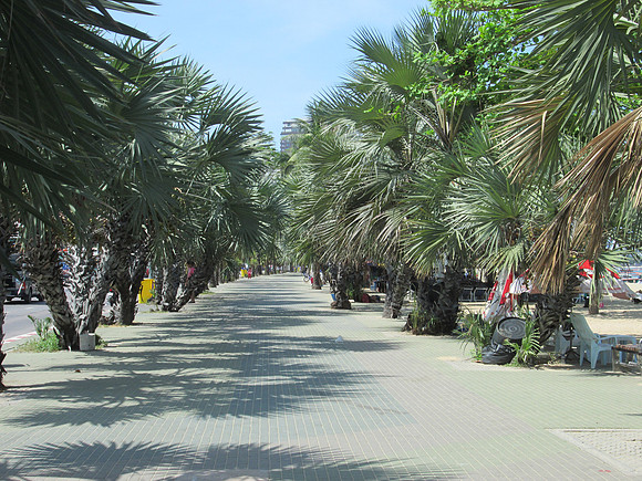 Beach Walkway of Pattaya Beach Thailand - 2
