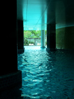 Swimming Pool in Pattaya Beach Thailand