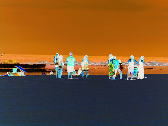 Beachgoers 1
