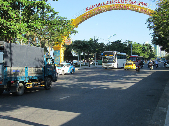 Street in Nha Trang Vietnam - 2