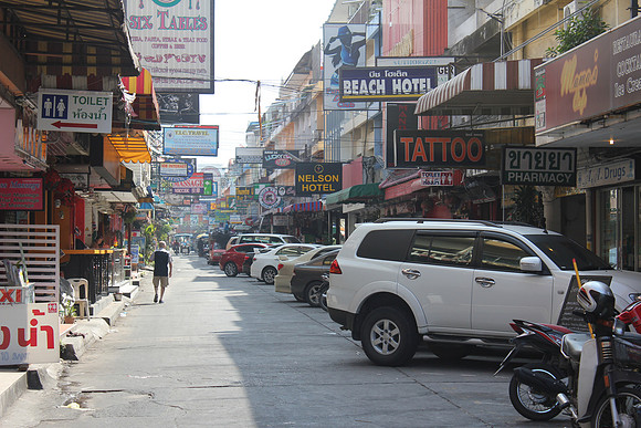 Soi in Pattaya Thailand 5