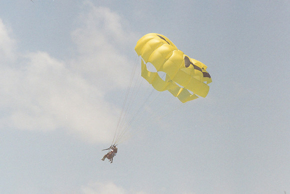 Parasailing in Cancun 2