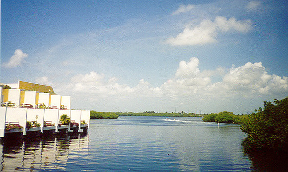 Lake in Cancun 2