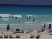 Beach in Cancun 16