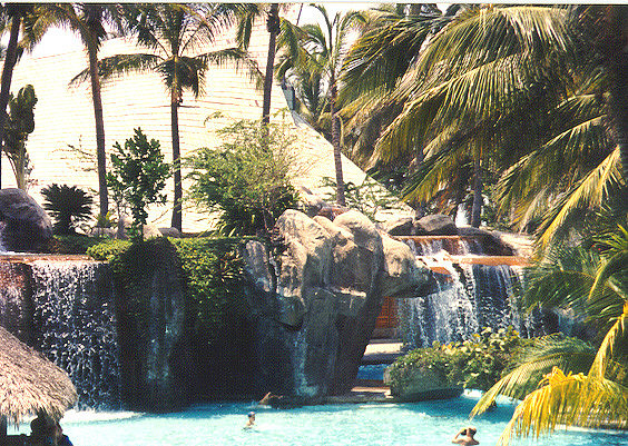 Waterfall in Acapulco