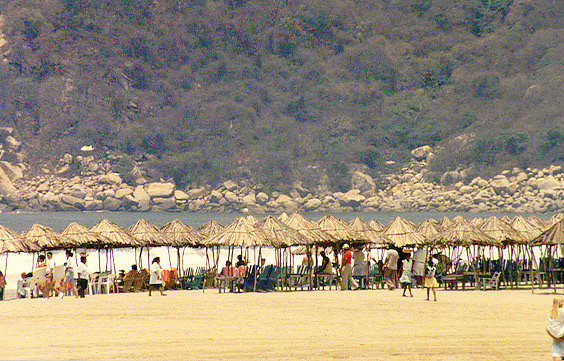 Beach in Acapulco