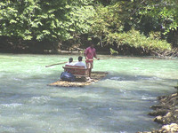Jamaica - Rafting on the Martha Brae River