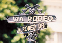 Beverly Hills - Rodeo Drive Sign