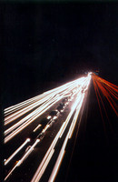 Los Angeles Freeway at Night 3