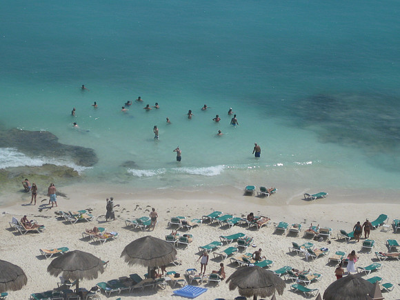 Beach in Cancun 30